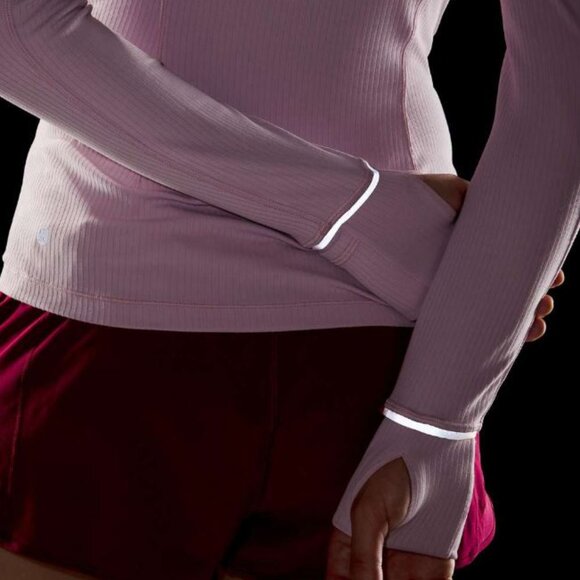 Lululemon Its Rulu Run Ribbed Half Zip - Picture 2 of 7